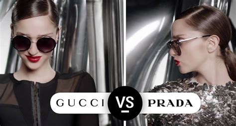 Gucci vs Prada sunglasses